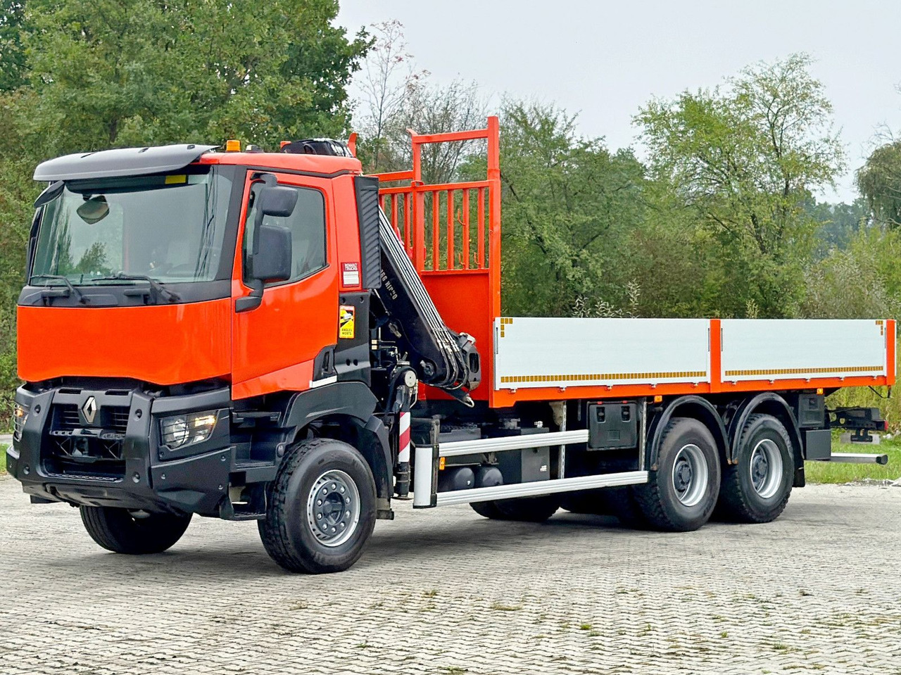 Renault K 380 * HIAB 166 BS-3 HIDUO + FUNK* 6x4 - Camion grue: photos 3 Renault K 380 * HIAB 166 BS-3 HIDUO + FUNK* 6x4 - Camion grue: photos 3