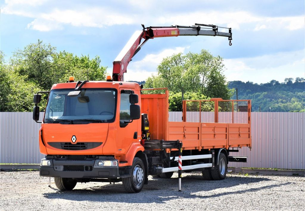 Renault MIDLUM 220 DXI *PRITSCHE 7,20m *FASSI F80A.23 - Camion grue: photos 2 Renault MIDLUM 220 DXI *PRITSCHE 7,20m *FASSI F80A.23 - Camion grue: photos 2