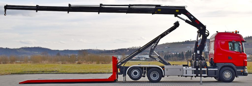 Scania G 400 * Abschleppwagen 6,40m* KRAN + FUNK * TOP - Camion ampliroll, Camion grue: photos 5 Scania G 400 * Abschleppwagen 6,40m* KRAN + FUNK * TOP - Camion ampliroll, Camion grue: photos 5