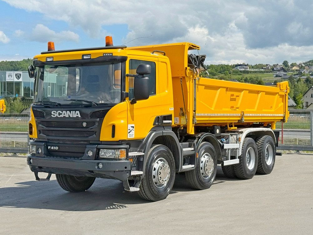 Scania P 410 Kipper 6,00m * 8x4 * TOPZUSTAND ! Scania P 410 Kipper 6,00m * 8x4 * TOPZUSTAND ! - Camion benne: photos 1 Scania P 410 Kipper 6,00m * 8x4 * TOPZUSTAND ! Scania P 410 Kipper 6,00m * 8x4 * TOPZUSTAND ! - Camion benne: photos 1