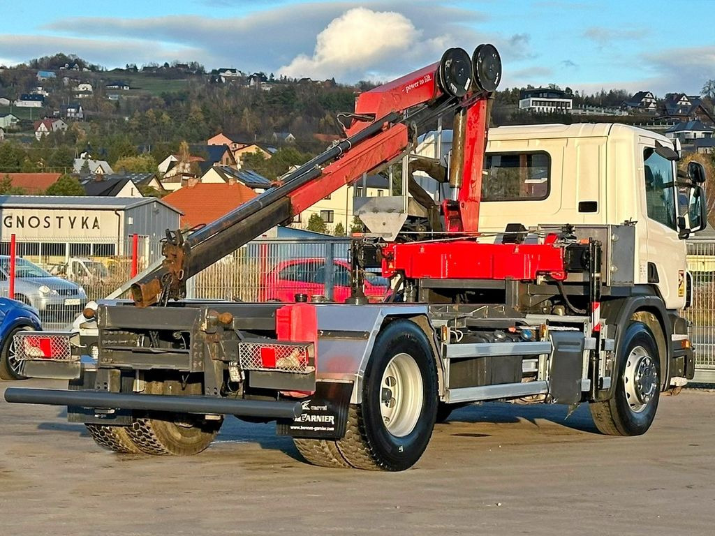 Scania P250* FAHRGESTEL 4,30* HMF 635 K2/FUNK* TOP - Camion grue: photos 3 Scania P250* FAHRGESTEL 4,30* HMF 635 K2/FUNK* TOP - Camion grue: photos 3