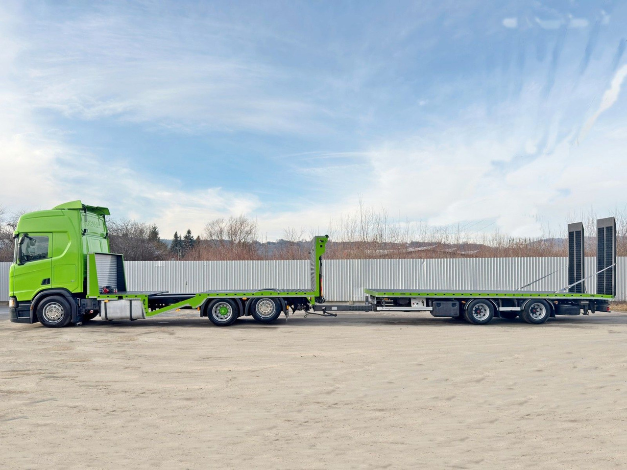 Scania R 500 + Anhänger * TOP* - Camion porte-voitures, Camion grue: photos 5 Scania R 500 + Anhänger * TOP* - Camion porte-voitures, Camion grue: photos 5