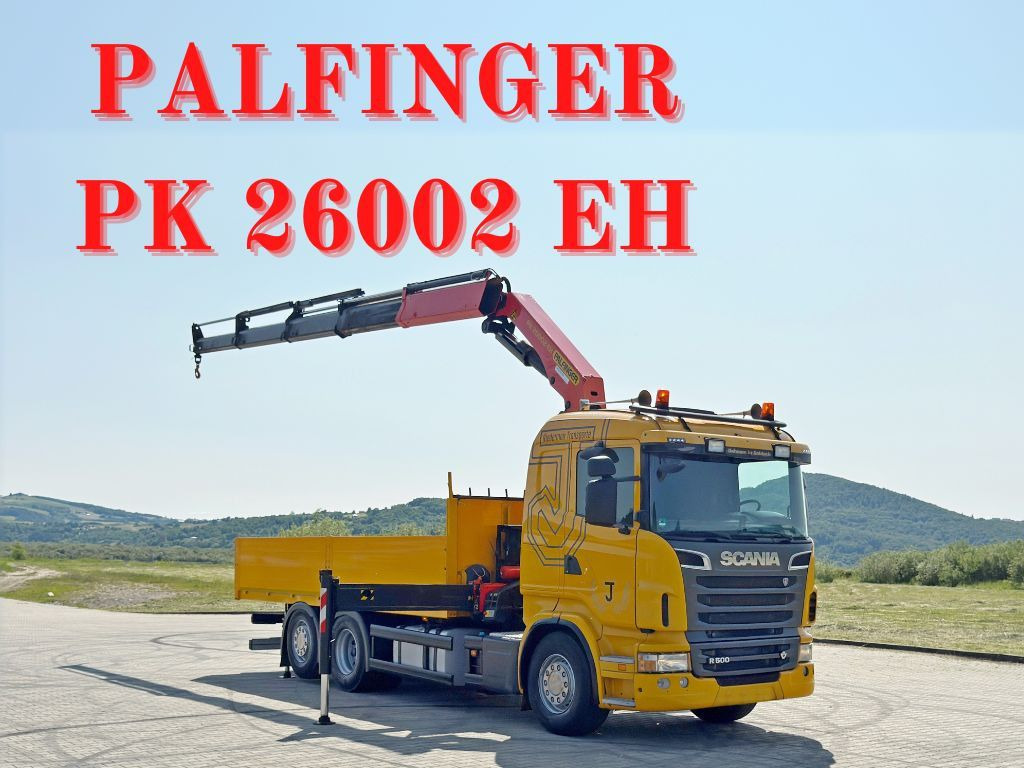 Scania R 500 * PK 26002 EH + FUNK * TOPZUSTAND - Camion grue: photos 1 Scania R 500 * PK 26002 EH + FUNK * TOPZUSTAND - Camion grue: photos 1