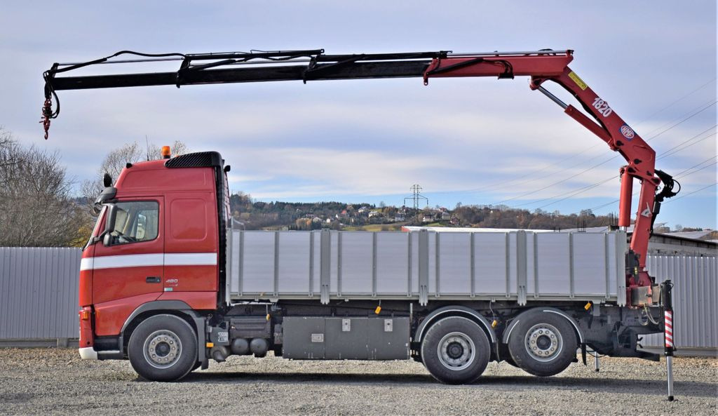 Volvo FH 480 Kipper 6,20m + HMF 1823 K3 + FUNK Volvo FH 480 Kipper 6,20m + HMF 1823 K3 + FUNK - Camion grue, Camion benne: photos 5 Volvo FH 480 Kipper 6,20m + HMF 1823 K3 + FUNK Volvo FH 480 Kipper 6,20m + HMF 1823 K3 + FUNK - Camion grue, Camion benne: photos 5