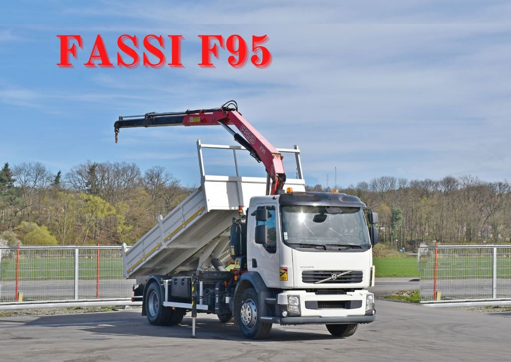 Volvo FL 290 KIPPER 4,90m * FASSI F95A.22 + FUNK * TOP Volvo FL 290 KIPPER 4,90m * FASSI F95A.22 + FUNK * TOP - Camion grue, Camion benne: photos 1 Volvo FL 290 KIPPER 4,90m * FASSI F95A.22 + FUNK * TOP Volvo FL 290 KIPPER 4,90m * FASSI F95A.22 + FUNK * TOP - Camion grue, Camion benne: photos 1