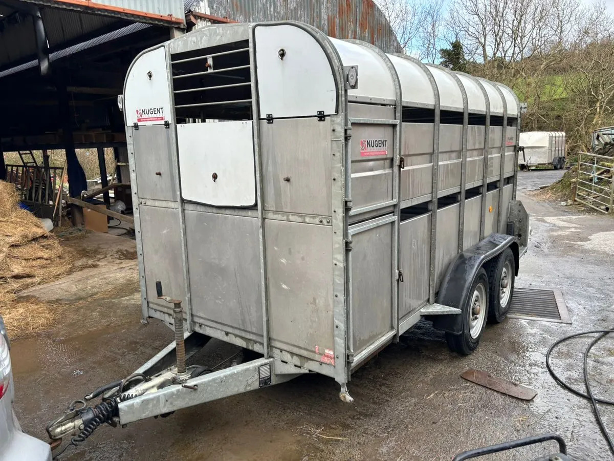 12X6 Nugent Livestock Trailer - Remorque bétaillère: photos 5 12X6 Nugent Livestock Trailer - Remorque bétaillère: photos 5