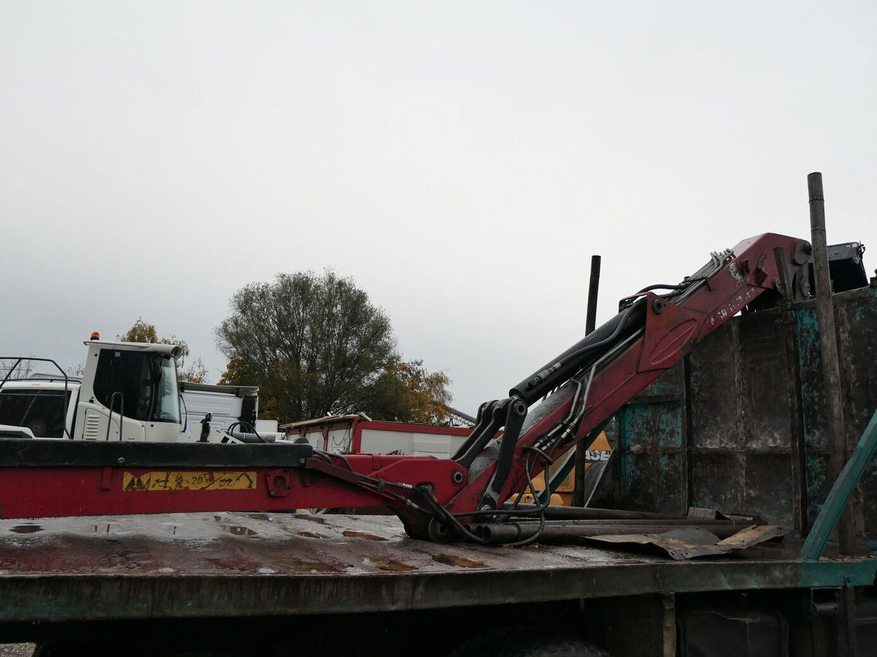 Jonsered 1080 - Grue auxiliaire: photos 4 Jonsered 1080 - Grue auxiliaire: photos 4