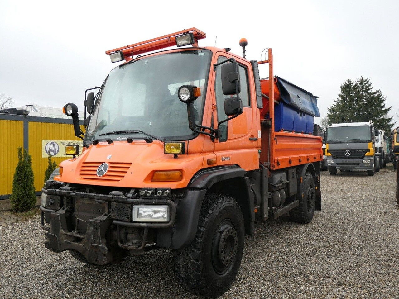 Mercedes-Benz Unimog U500 - Engin de déneigement: photos 2 Mercedes-Benz Unimog U500 - Engin de déneigement: photos 2