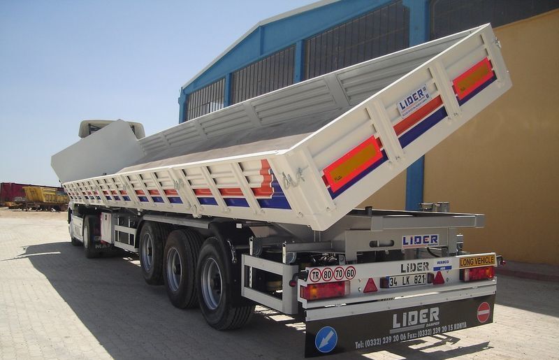 LIDER 2024 MODEL NEW FROM MANUFACTURER COMPANY - Semi-remorque benne: photos 3 LIDER 2024 MODEL NEW FROM MANUFACTURER COMPANY - Semi-remorque benne: photos 3