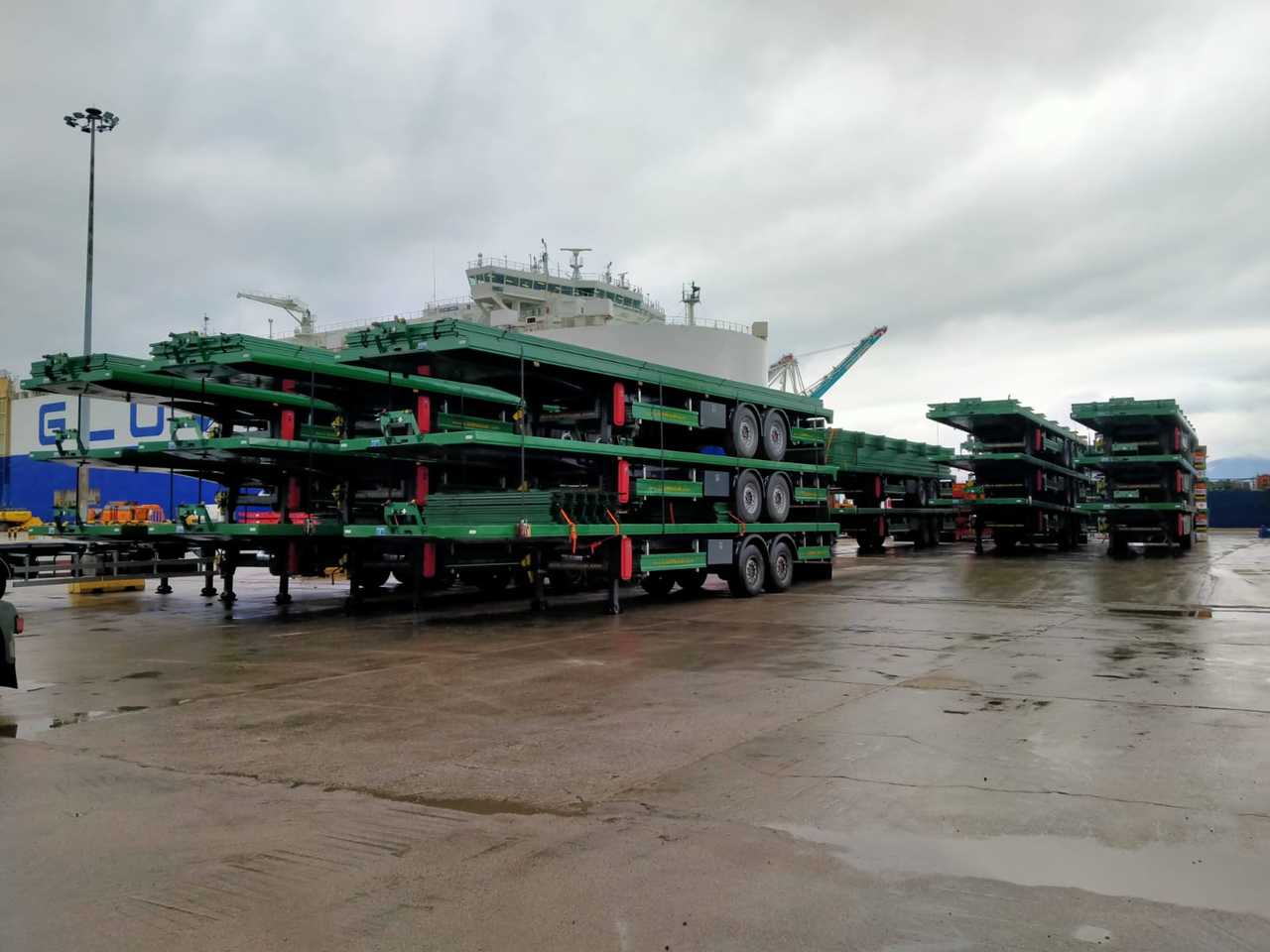 Semi-remorque porte-conteneur/ Caisse mobile neuf LIDER 2025 MODEL NEW DIRECTLY FROM MANUFACTURER FACTORY AVAILABLE READ: photos 6