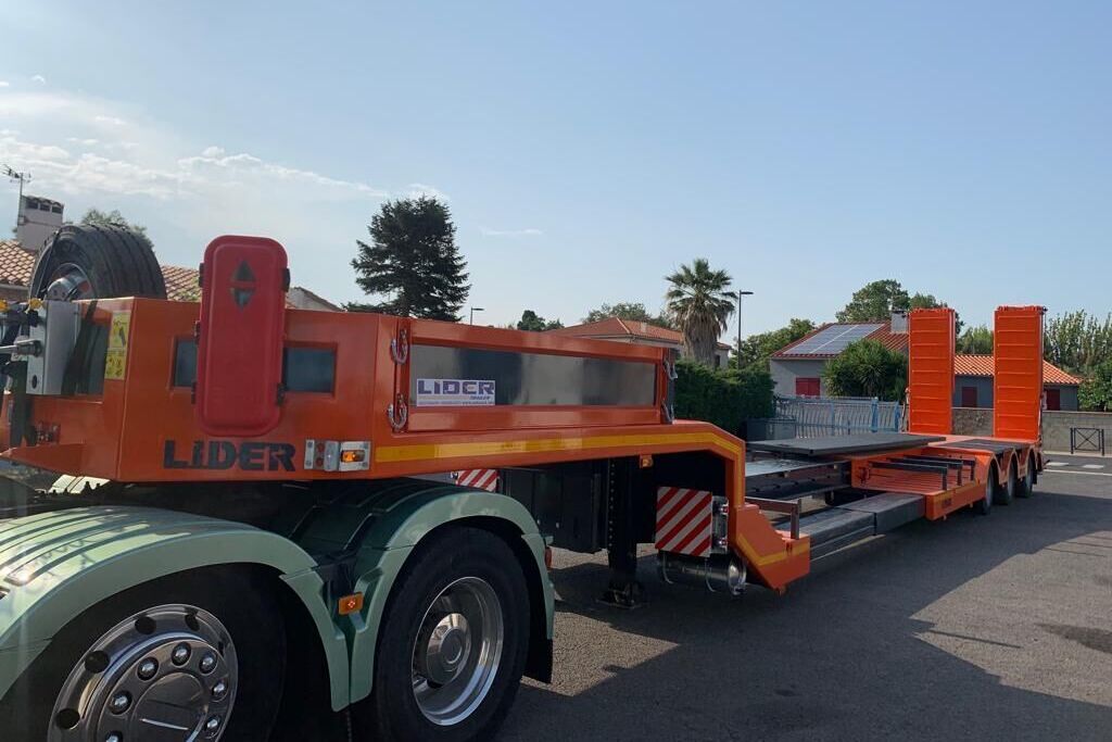 LIDER 2025 YEAR NEW LOWBED TRAILER FOR SALE (MANUFACTURER COMPANY) - Semi-remorque surbaissé: photos 3 LIDER 2025 YEAR NEW LOWBED TRAILER FOR SALE (MANUFACTURER COMPANY) - Semi-remorque surbaissé: photos 3