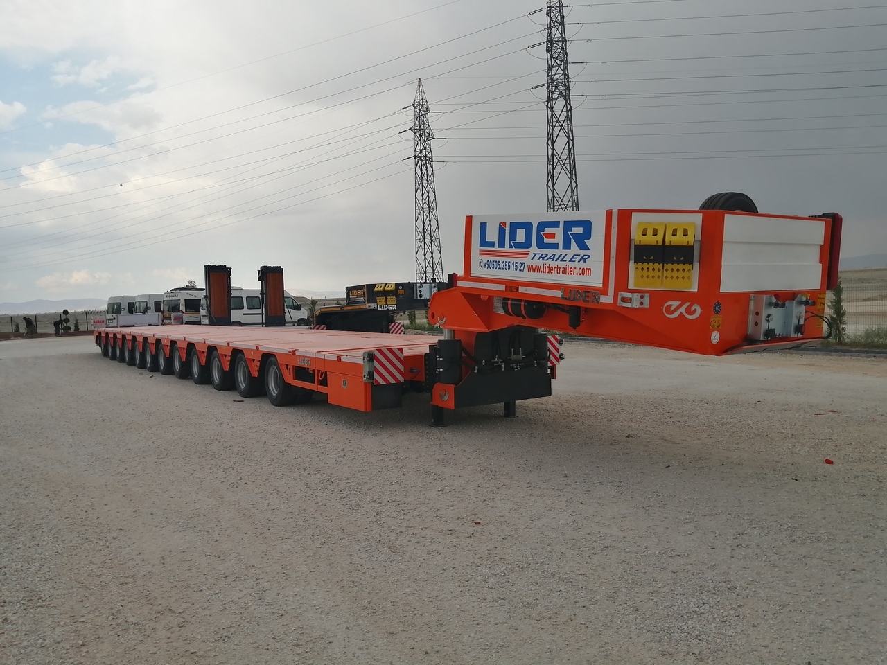 LIDER LIDER NEW 2025 MODEL Lowbed - Semi-remorque surbaissé: photos 2 LIDER LIDER NEW 2025 MODEL Lowbed - Semi-remorque surbaissé: photos 2