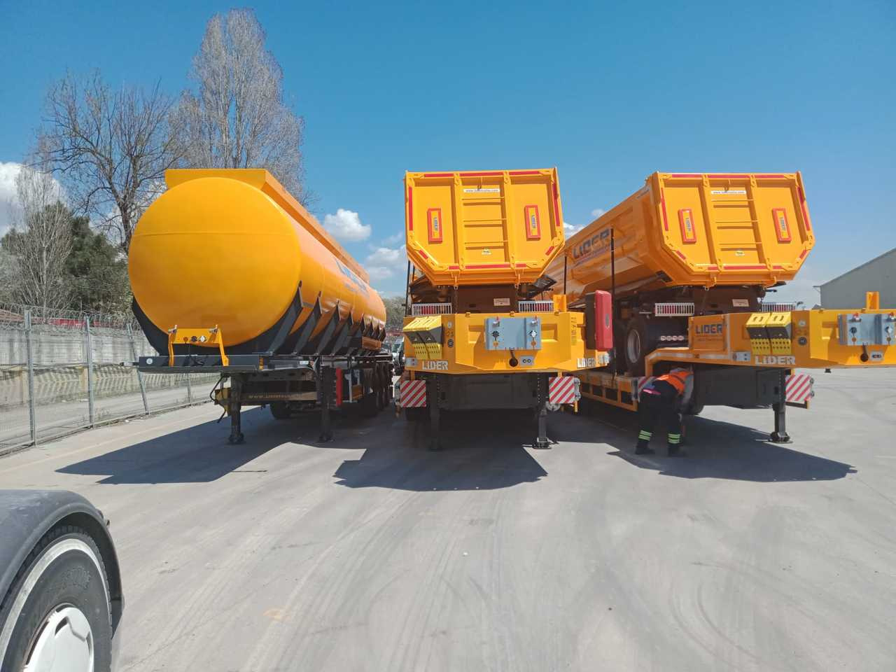 Semi-remorque surbaissé neuf LIDER TRAILER  -ENES GROUP NEW remorque surbaissée 2025 YEAR (MANUFACTURER COMPANY): photos 9