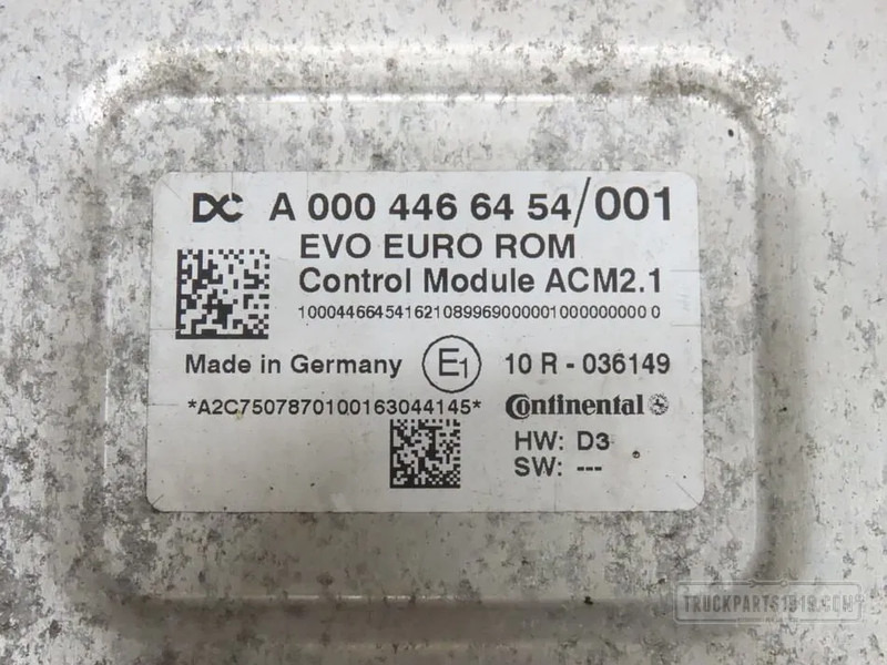 Mercedes-Benz 0004466454 ECU ACM2.1 MB MP4 - Bloc de gestion pour Camion: photos 2 Mercedes-Benz 0004466454 ECU ACM2.1 MB MP4 - Bloc de gestion pour Camion: photos 2