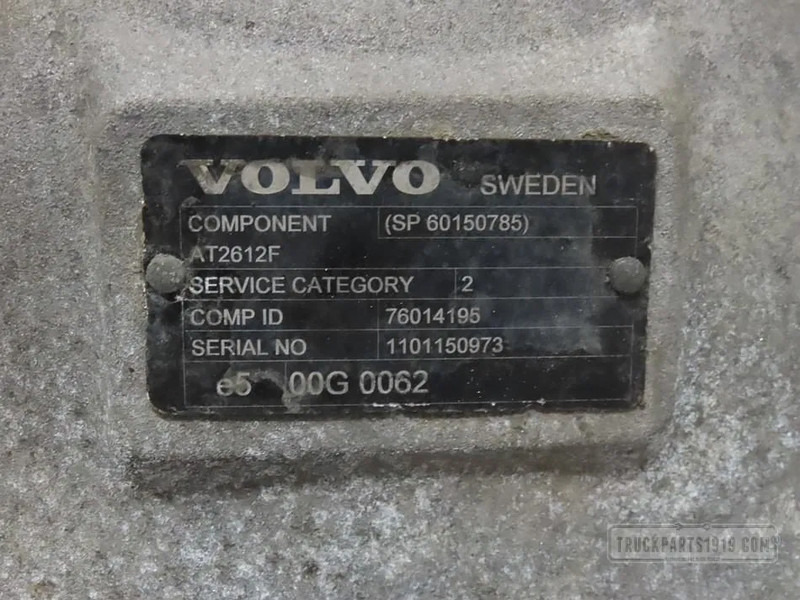 Volvo 60150785 Versnellingsbak AT2612F Volvo - Boîte de vitesse pour Camion: photos 3 Volvo 60150785 Versnellingsbak AT2612F Volvo - Boîte de vitesse pour Camion: photos 3