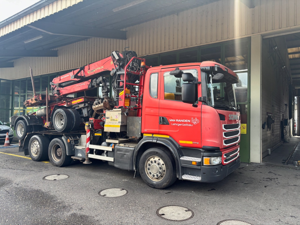 SCANIA G490 6x2 - Camion grumier, Camion grue: photos 1 SCANIA G490 6x2 - Camion grumier, Camion grue: photos 1