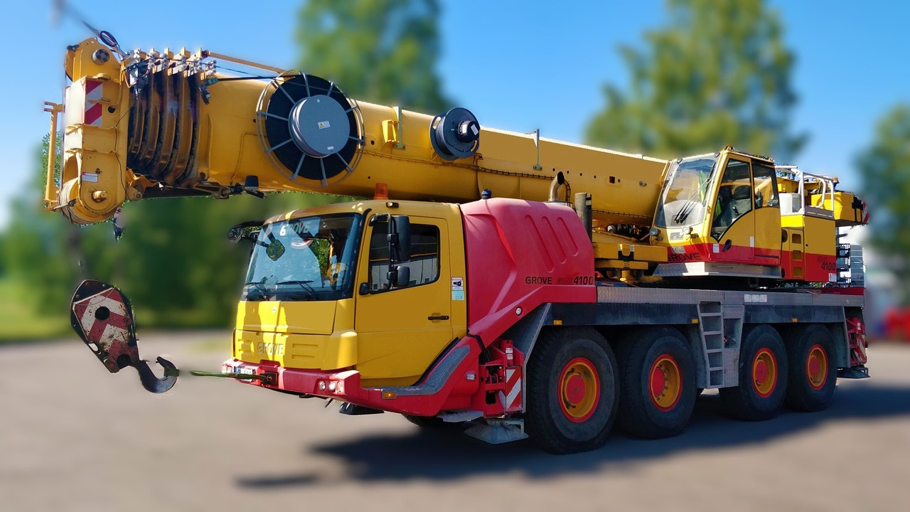 Grove GMK 4100 - Grue mobile: photos 1 Grove GMK 4100 - Grue mobile: photos 1