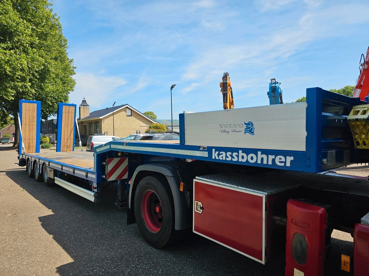 Kässbohrer LB3E Semie Tieflader Mit Rampen - Semi-remorque surbaissé: photos 3 Kässbohrer LB3E Semie Tieflader Mit Rampen - Semi-remorque surbaissé: photos 3