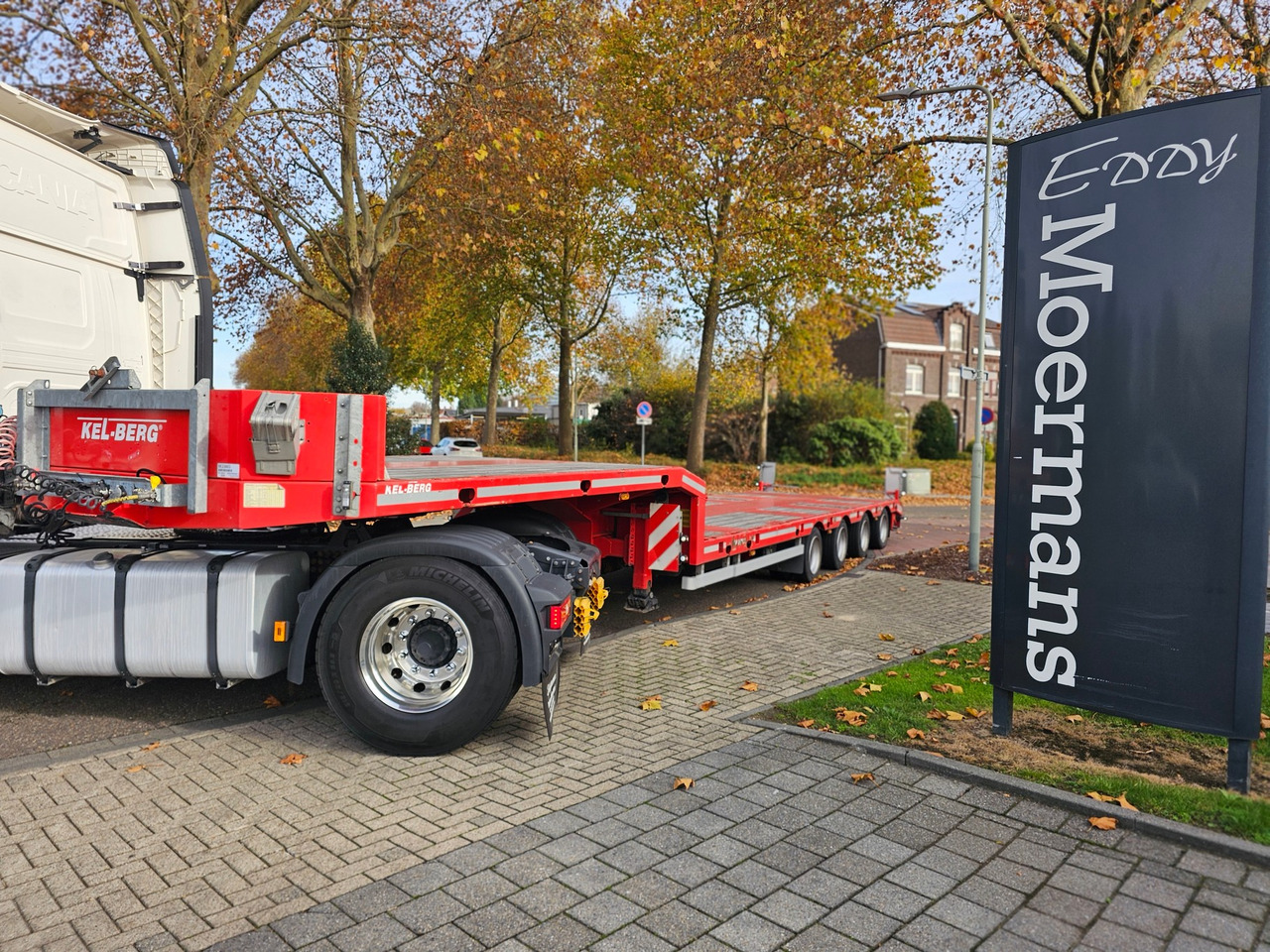Kel-berg E50 S4 Telescopic - Semi-remorque surbaissé: photos 1 Kel-berg E50 S4 Telescopic - Semi-remorque surbaissé: photos 1