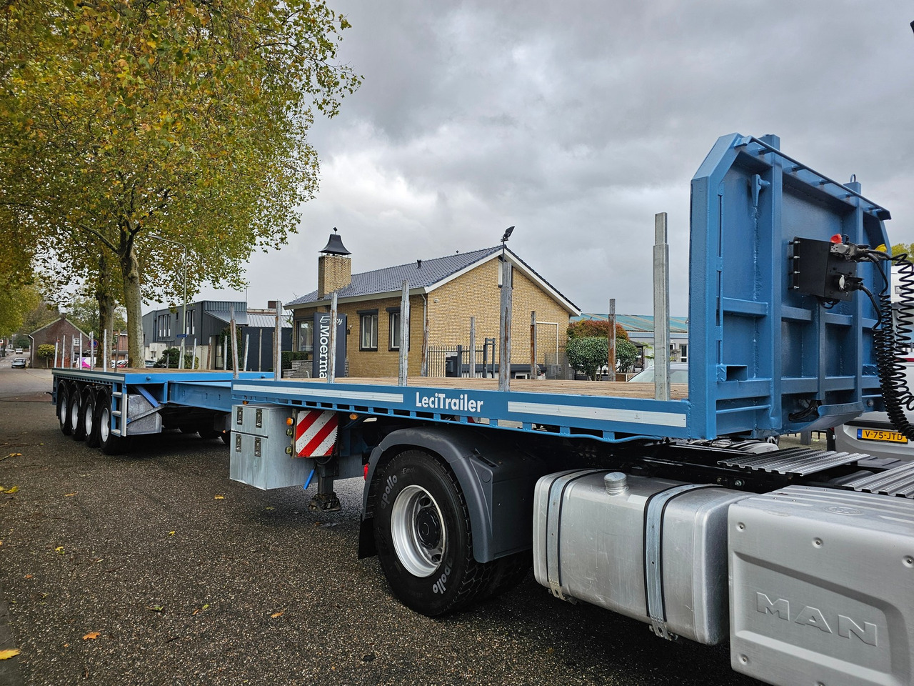 Leci Trailer P4 Long Material / Ballast Trailer - Semi-remorque grumier: photos 5 Leci Trailer P4 Long Material / Ballast Trailer - Semi-remorque grumier: photos 5