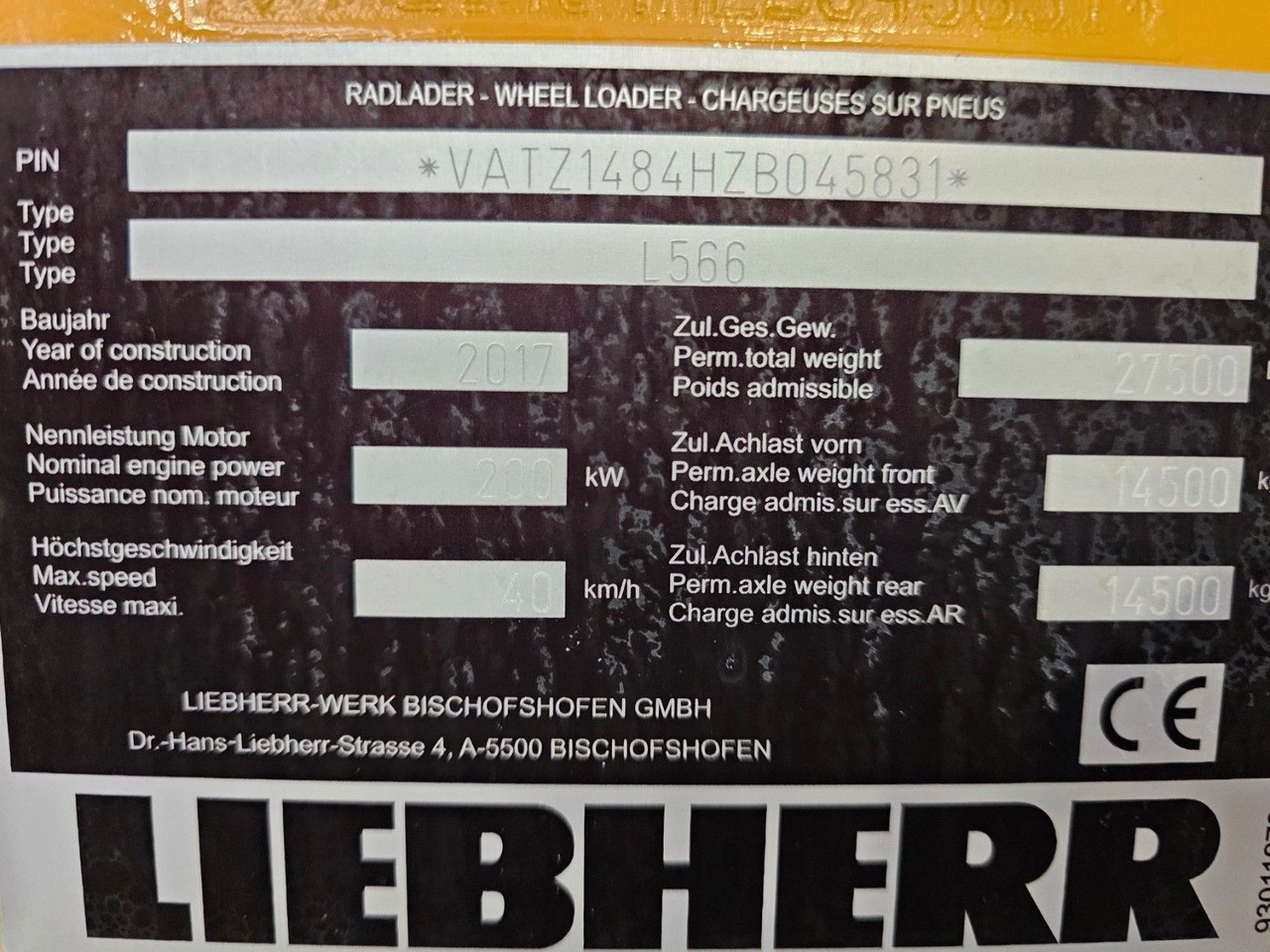 Chargeuse sur pneus Liebherr L566 xPOWER: photos 20