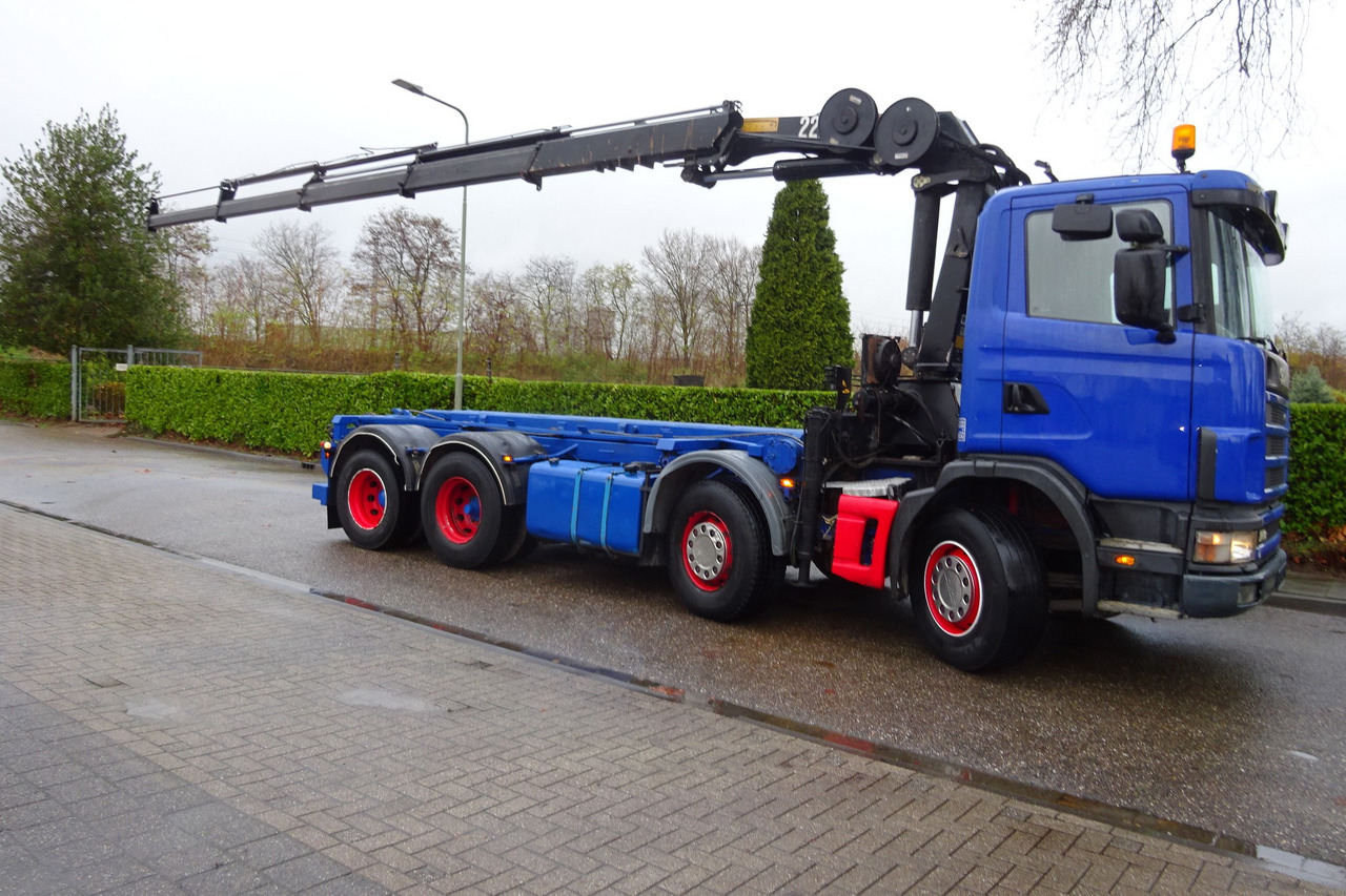 Scania R 124G 420 8x2 - Camion grue: photos 2 Scania R 124G 420 8x2 - Camion grue: photos 2