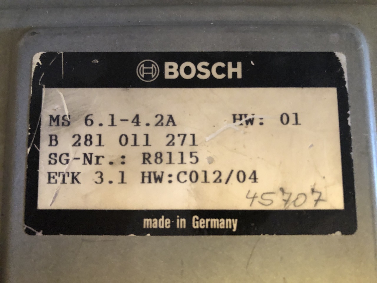 CONTROL UNIT MAN TGA 0281010255 - Bloc de gestion pour Camion: photos 4 CONTROL UNIT MAN TGA 0281010255 - Bloc de gestion pour Camion: photos 4