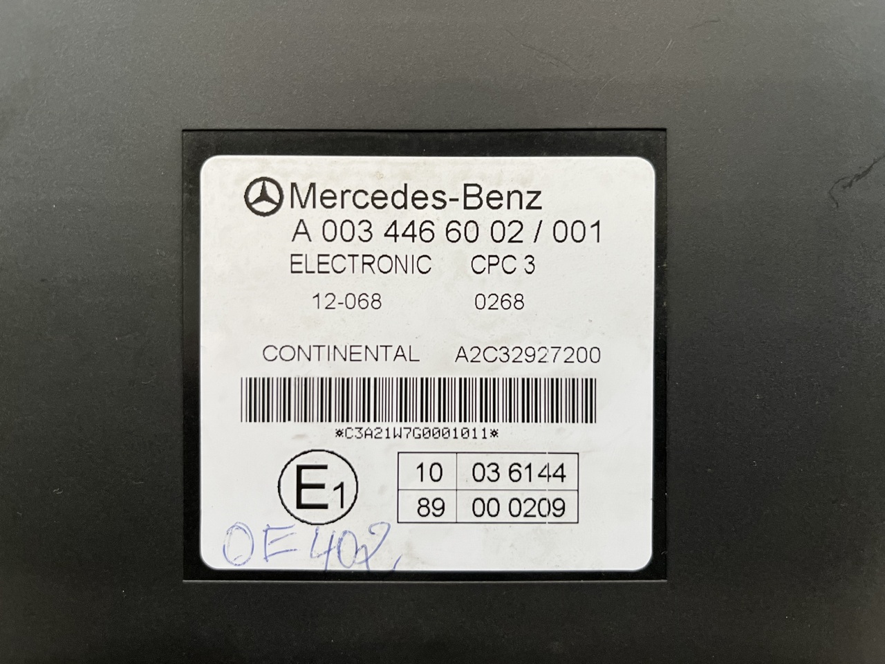 DRIVE CONTROL CPC3 ELECTRONICS ACTROS MP4 - Bloc de gestion pour Camion: photos 2 DRIVE CONTROL CPC3 ELECTRONICS ACTROS MP4 - Bloc de gestion pour Camion: photos 2