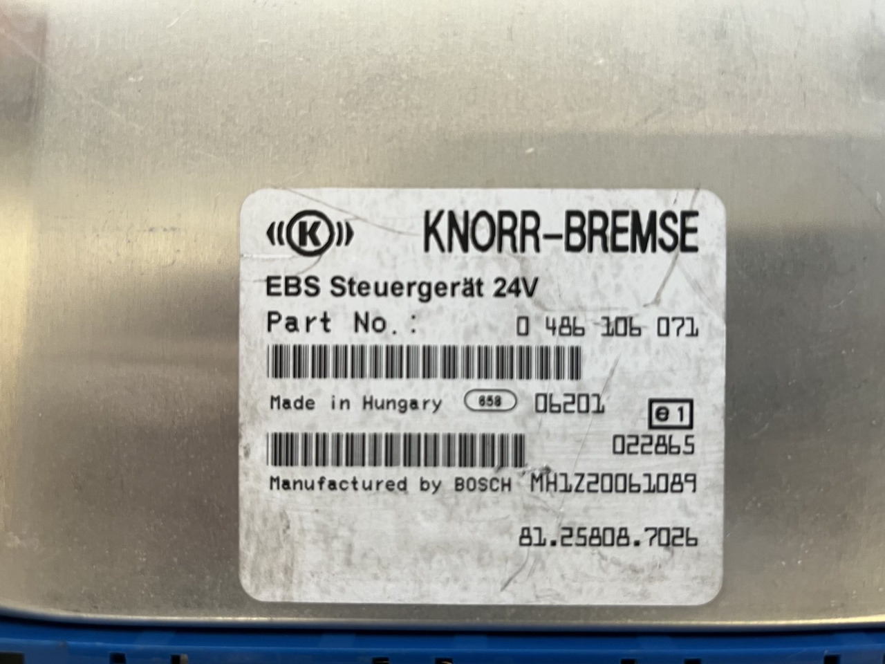 EBS ELECTRONICS BRAKE MAN TGA-TGX - Bloc de gestion pour Camion: photos 5 EBS ELECTRONICS BRAKE MAN TGA-TGX - Bloc de gestion pour Camion: photos 5