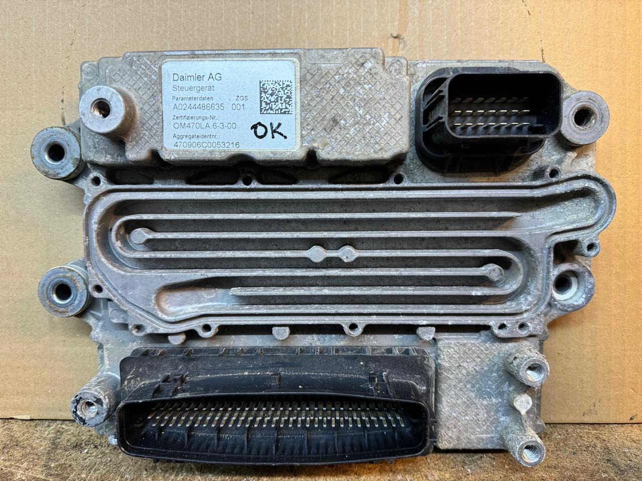 ENGINE CONTROL UNIT(CONTROL MODULE MCM 2) OM471LA,OM470LA,OM934LA EURO 5-6 - Bloc de gestion pour Camion: photos 3 ENGINE CONTROL UNIT(CONTROL MODULE MCM 2) OM471LA,OM470LA,OM934LA EURO 5-6 - Bloc de gestion pour Camion: photos 3