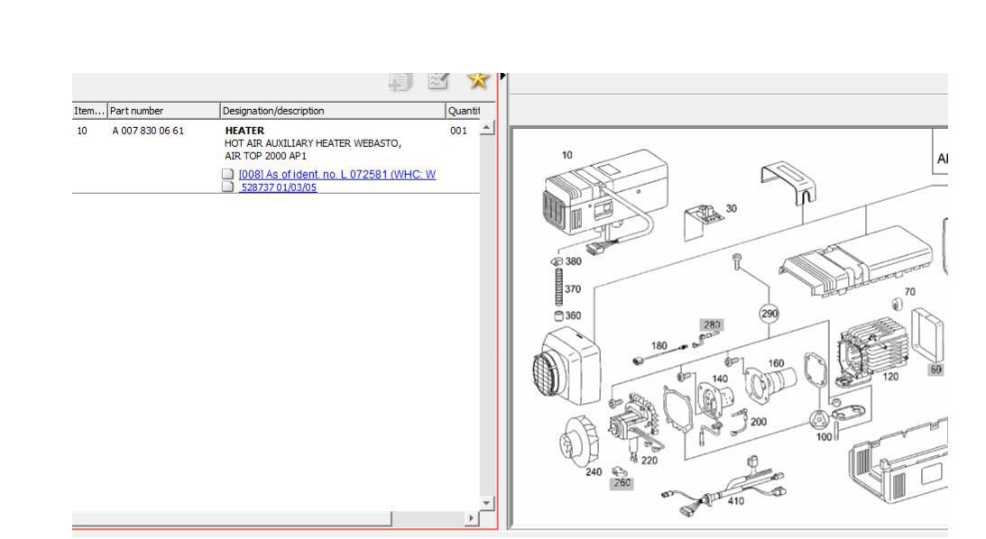 HOT AIR AUXILIARY HEATER WEBASTO AIR TOP 2000 AP1 ACTROS MP3 - Chauffage/ Ventilation pour Camion: photos 2 HOT AIR AUXILIARY HEATER WEBASTO AIR TOP 2000 AP1 ACTROS MP3 - Chauffage/ Ventilation pour Camion: photos 2