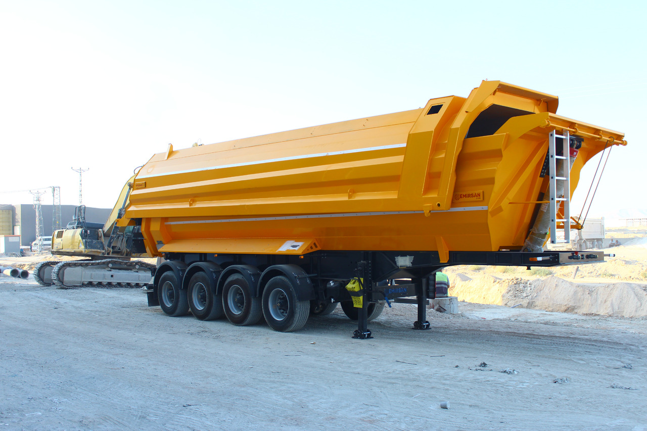 EMIRSAN 4 AXLE HEAVY DUTY TIPPER - Semi-remorque benne: photos 4 EMIRSAN 4 AXLE HEAVY DUTY TIPPER - Semi-remorque benne: photos 4