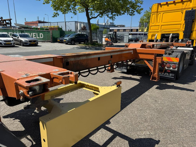 Crédit-bail de Broshuis MFCC container chassis Multi functioneel  2x 20 1x 30 1x 40 1x 45 saf assen uitschuifbaar tot 14,40 Broshuis MFCC container chassis Multi functioneel  2x 20 1x 30 1x 40 1x 45 saf assen uitschuifbaar tot 14,40: photos 6