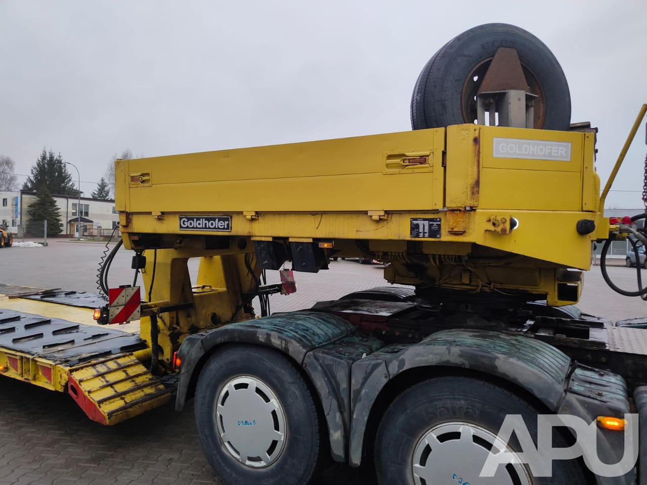 Semi-remorque surbaissé Goldhofer STZ-VH3: photos 13