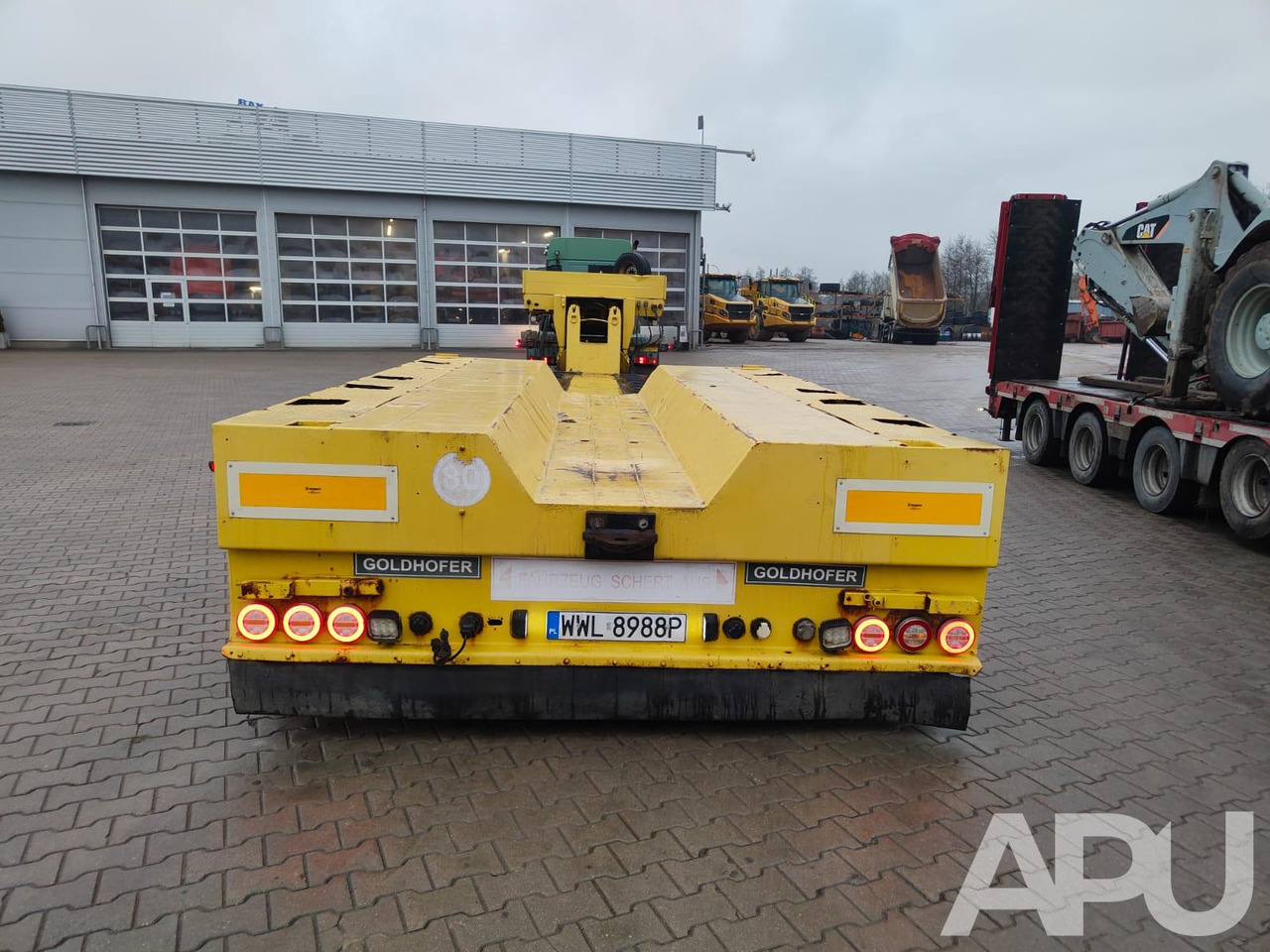 Semi-remorque surbaissé Goldhofer STZ-VH3: photos 24