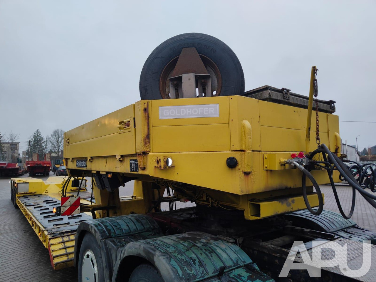 Semi-remorque surbaissé Goldhofer STZ-VH3: photos 15