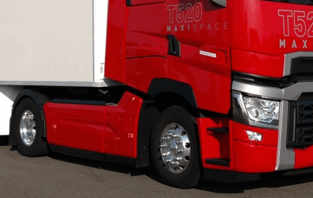 RENAULT T-RANGE SIDE SCIRT SET WB 3800 NOT PAINTED 000091 - Frame/ Châssis pour Camion: photos 2 RENAULT T-RANGE SIDE SCIRT SET WB 3800 NOT PAINTED 000091 - Frame/ Châssis pour Camion: photos 2