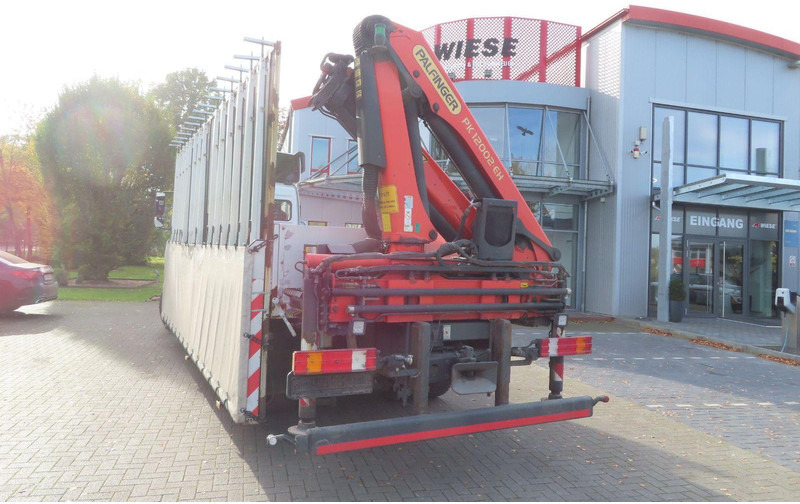 Mercedes-Benz Axor 1833 L Glasstransporter + Crane Palfinger - Camion: photos 5 Mercedes-Benz Axor 1833 L Glasstransporter + Crane Palfinger - Camion: photos 5