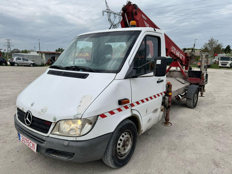Camion, Camion grue Mercedes-Benz Sprinter 311 - OMME 1950 - Lifting Basket: photos 6