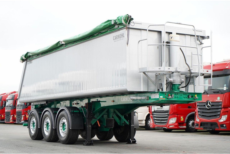Carnehl WYWROTKA 24 M3 / 5 200 KG !! / MAŁO UŻYWANA / OŚ PODNOSZONA / AL - Semi-remorque benne: photos 1 Carnehl WYWROTKA 24 M3 / 5 200 KG !! / MAŁO UŻYWANA / OŚ PODNOSZONA / AL - Semi-remorque benne: photos 1