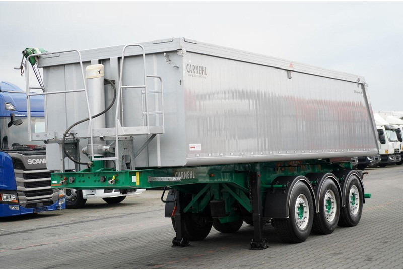 Carnehl WYWROTKA 24 M3 / 5 200 KG !! / MAŁO UŻYWANA / OŚ PODNOSZONA / AL - Semi-remorque benne: photos 3 Carnehl WYWROTKA 24 M3 / 5 200 KG !! / MAŁO UŻYWANA / OŚ PODNOSZONA / AL - Semi-remorque benne: photos 3