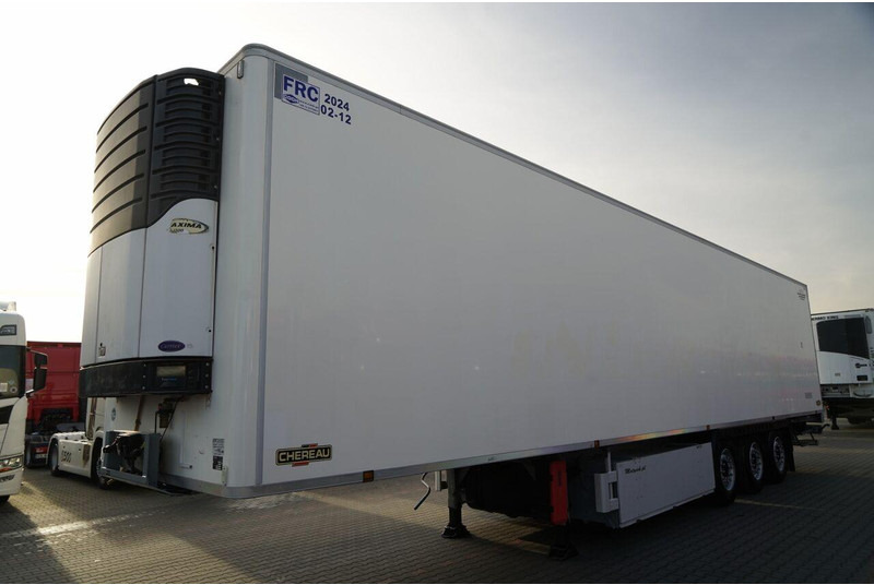 Chereau CHŁODNIA / MAXIMA 1300 / HAKÓWKA / OŚ PODNOSZONA / KOSZ NA PALET - Semi-remorque frigorifique: photos 2 Chereau CHŁODNIA / MAXIMA 1300 / HAKÓWKA / OŚ PODNOSZONA / KOSZ NA PALET - Semi-remorque frigorifique: photos 2