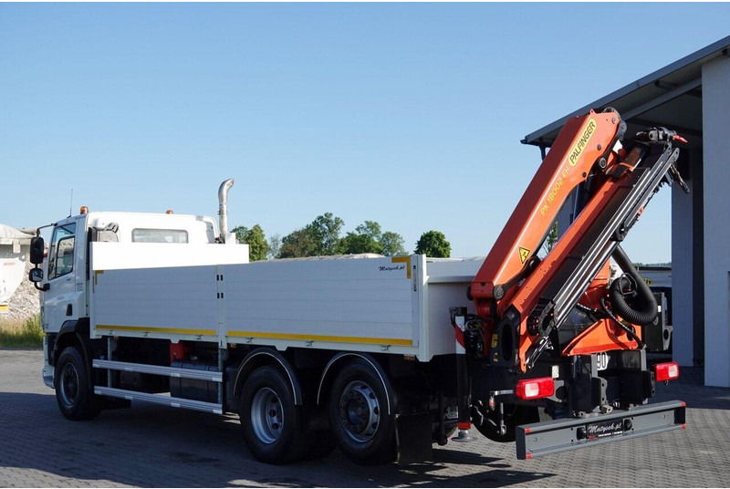 Camion plateau, Camion grue DAF CF 370 / 6x2 / SKRZYNIOWY - paka: 6,4 m / + HDS PALFINGER PK 180: photos 10