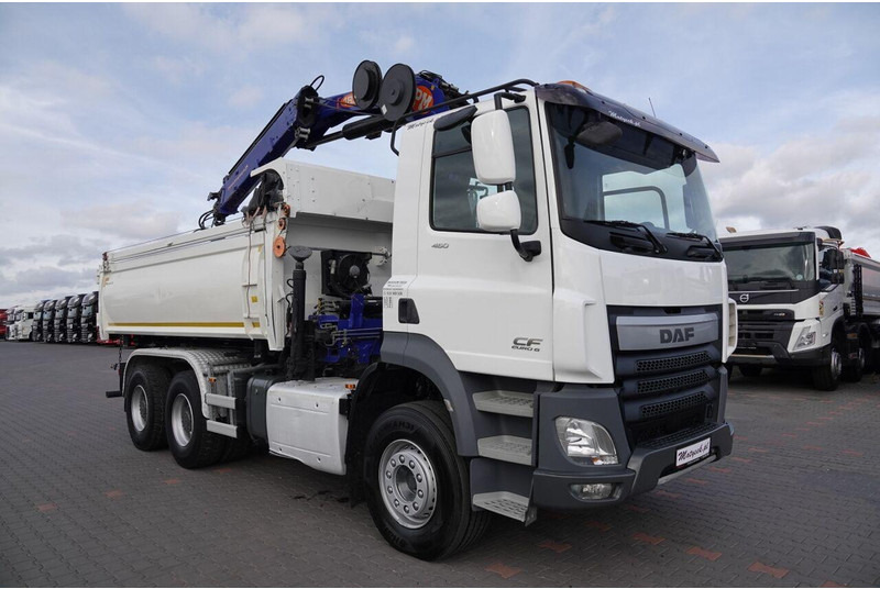 Camion benne, Camion grue DAF CF 460: photos 17 Camion benne, Camion grue DAF CF 460: photos 17