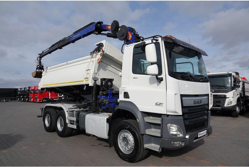 Camion benne, Camion grue DAF CF 460: photos 10 Camion benne, Camion grue DAF CF 460: photos 10