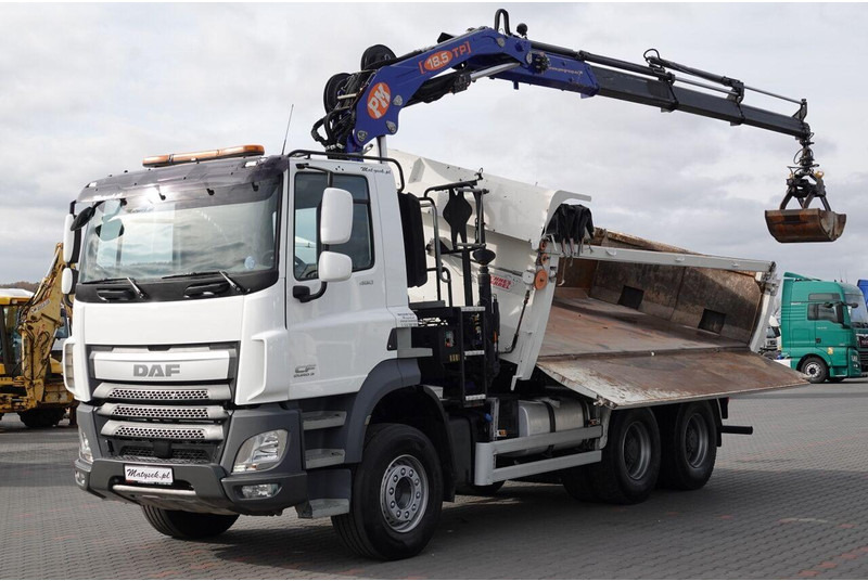 Camion benne, Camion grue DAF CF 460: photos 6 Camion benne, Camion grue DAF CF 460: photos 6