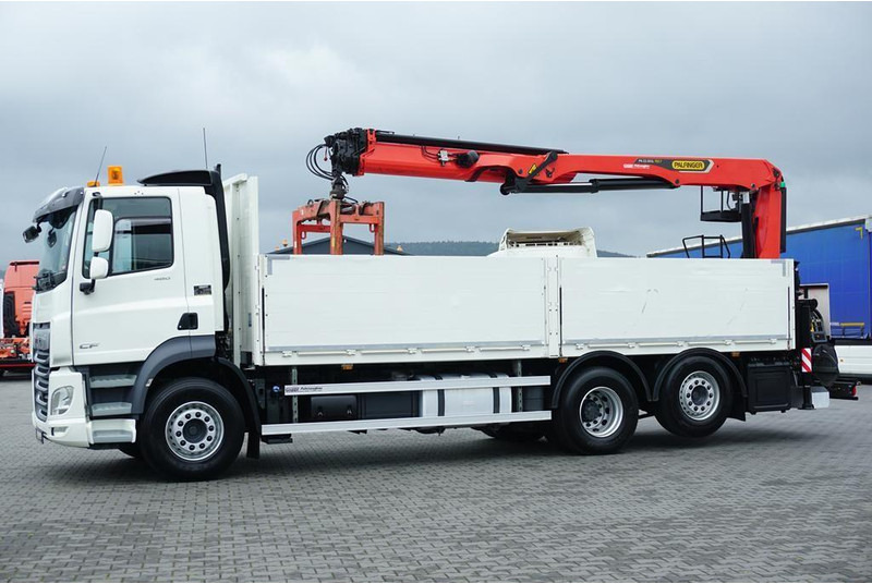 DAF CF / 480 / 6 X 2 / SKRZYNIOWY + HDS / PALFINGER PK 22 001L / OŚ - Camion plateau, Camion grue: photos 5 DAF CF / 480 / 6 X 2 / SKRZYNIOWY + HDS / PALFINGER PK 22 001L / OŚ - Camion plateau, Camion grue: photos 5