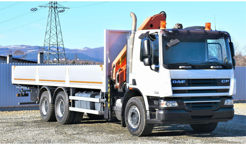 DAF CF 75.360 - Camion plateau, Camion grue: photos 3 DAF CF 75.360 - Camion plateau, Camion grue: photos 3
