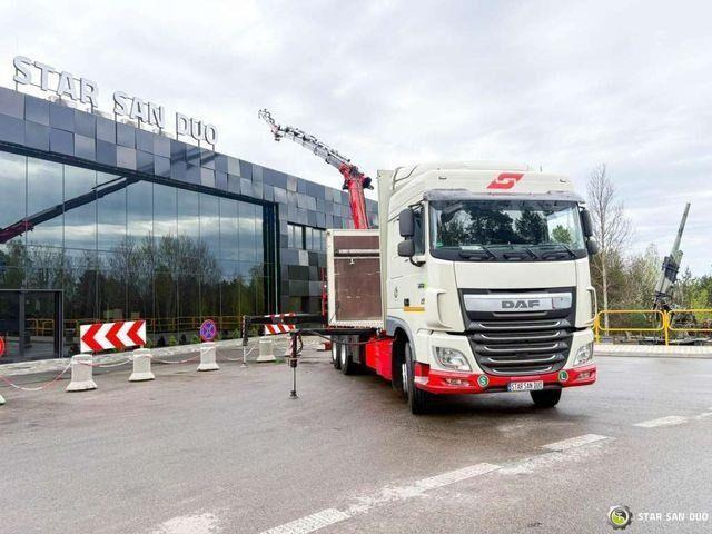 DAF XF 440 6x2 Fassi F365 FLY JIBCranePallet Grippe - Camion plateau, Camion grue: photos 2 DAF XF 440 6x2 Fassi F365 FLY JIBCranePallet Grippe - Camion plateau, Camion grue: photos 2