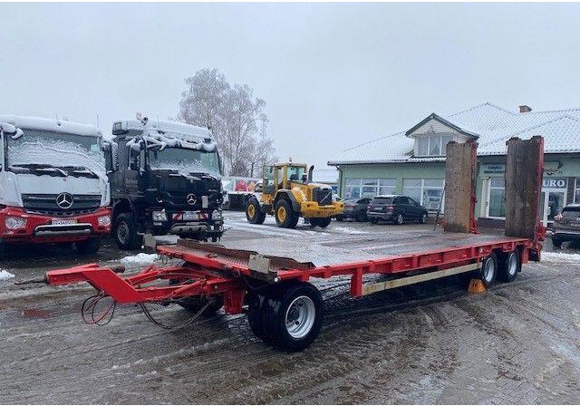 Goldhofer TUP3-24/80 - Remorque porte-engin surbaissée: photos 1 Goldhofer TUP3-24/80 - Remorque porte-engin surbaissée: photos 1